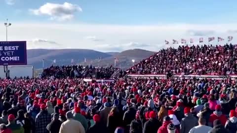 Politics - 2020 President Trump Voters Crowds and Energy