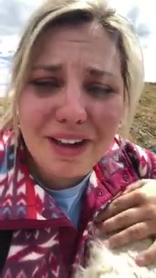 Un perro permanece durante 19 días en el lugar donde murió su dueña a causa de un accidente (2)