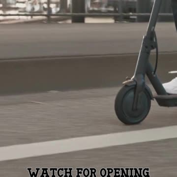 Watch for opening car doors when riding near parked vehicles.