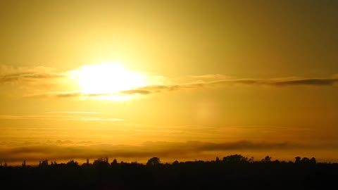 Beautiful Sunrise Time lapse |Hamilton, New Zealand