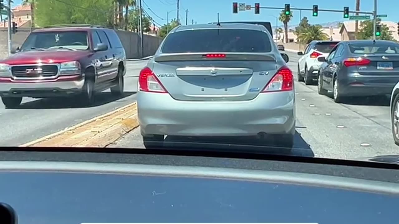 Girl uses hand signals for help from Moving.