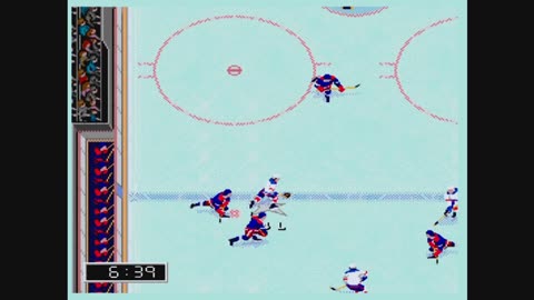NHL97 (Sega Genesis) USA vs St. Louis Part3