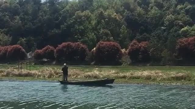 The industrious fisherman