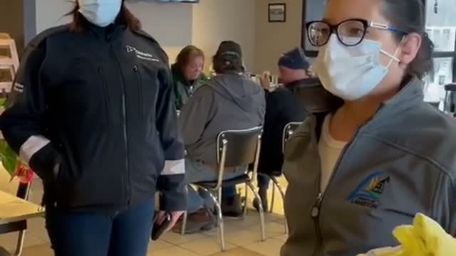 Brave Owner standing up to the Bullies