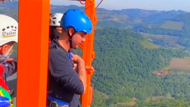 Bungee Jumping In Beautiful Place || Asmer Bungee Jumping || Satisfying