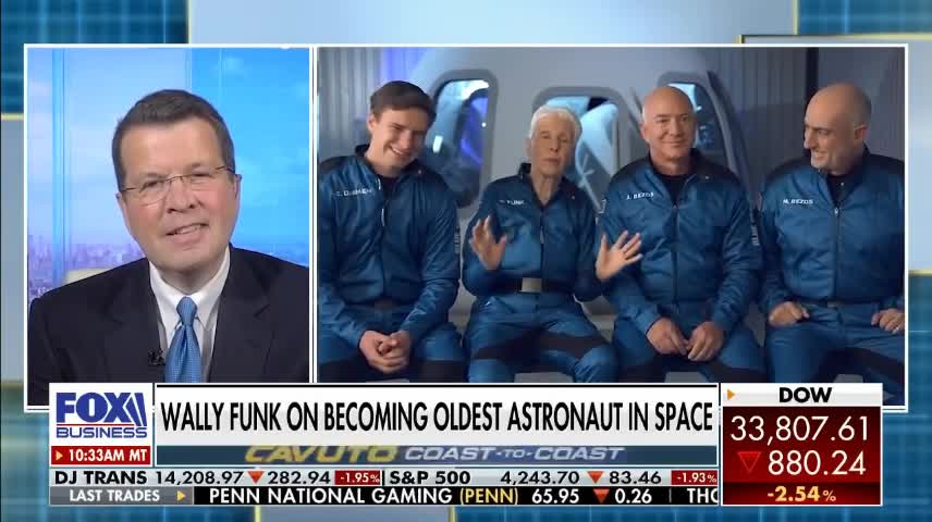 Jeff Bezos goes one-on-one with Cavuto one day before Blue Origin mission