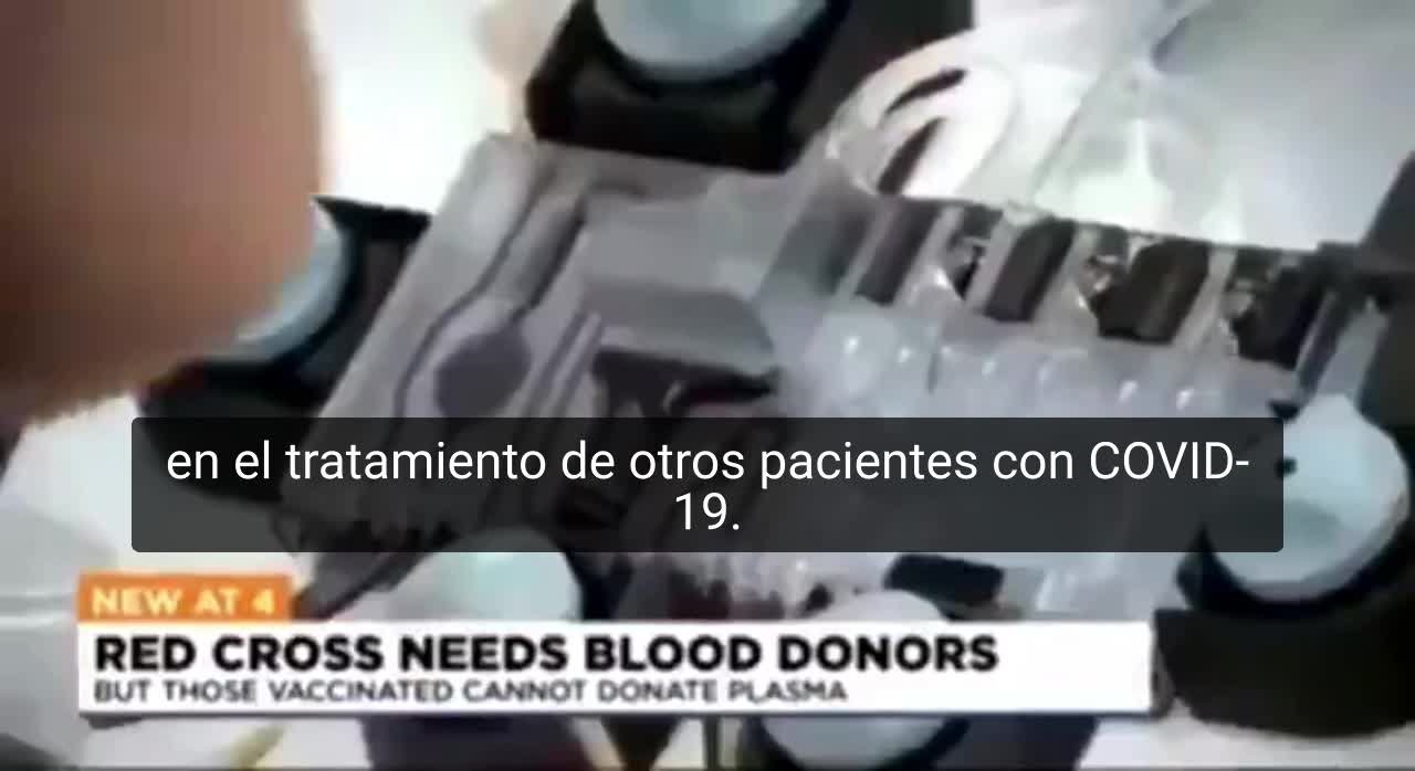 2021: NOTICIA?! ... SI USTED RECIBIÓ SU INYECCIÓN COVID NO PUEDE DONAR SANGRE, NO TIENE ANTICUERPOS