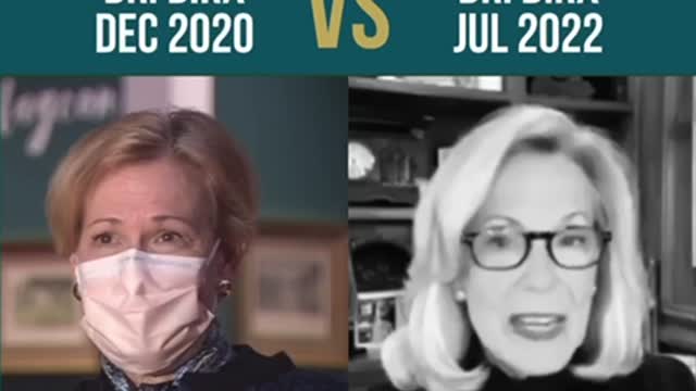 Dr. Deborah Birx Then Vs. Now