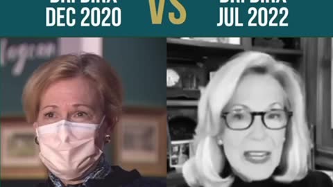 Dr. Deborah Birx Then Vs. Now