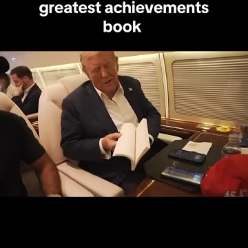 DONALD TRUMP READS KAMALA’S GREATEST ACHIEVEMENTS BOOK