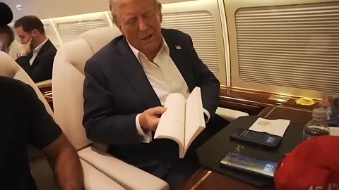 DONALD TRUMP READS KAMALA’S GREATEST ACHIEVEMENTS BOOK