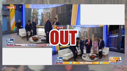 Fact Check: Trump Did NOT Sit On Black Towel During Fox & Friends On October 18, 2024 -- Suit Jacket