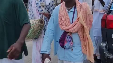 Harinam Sankirtan in Benin city, Nigeria July 2024