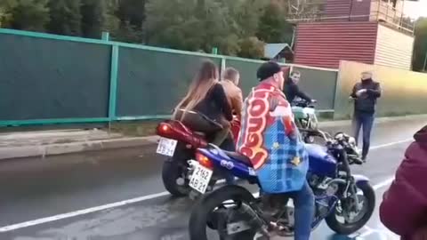 Foolish death on a bike