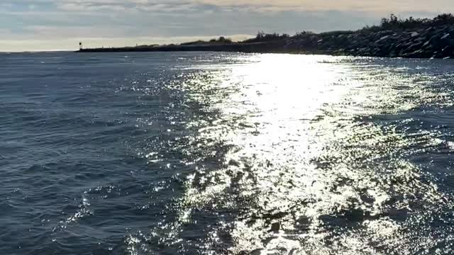 Ford F-150 Floats Out to the Inlet