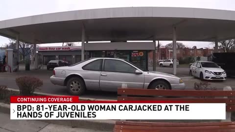 4 black juveniles brutally assault and carjack an 81-year-old woman in Baltimore