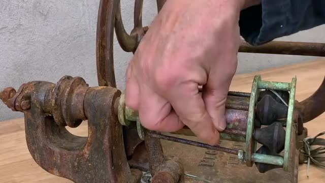 Wine Bottle Crimper Restoration