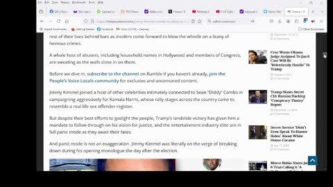 Jimmy Kimmel Named As ‘Diddy Co-Conspirator’ in Elite Pedophile Investigation