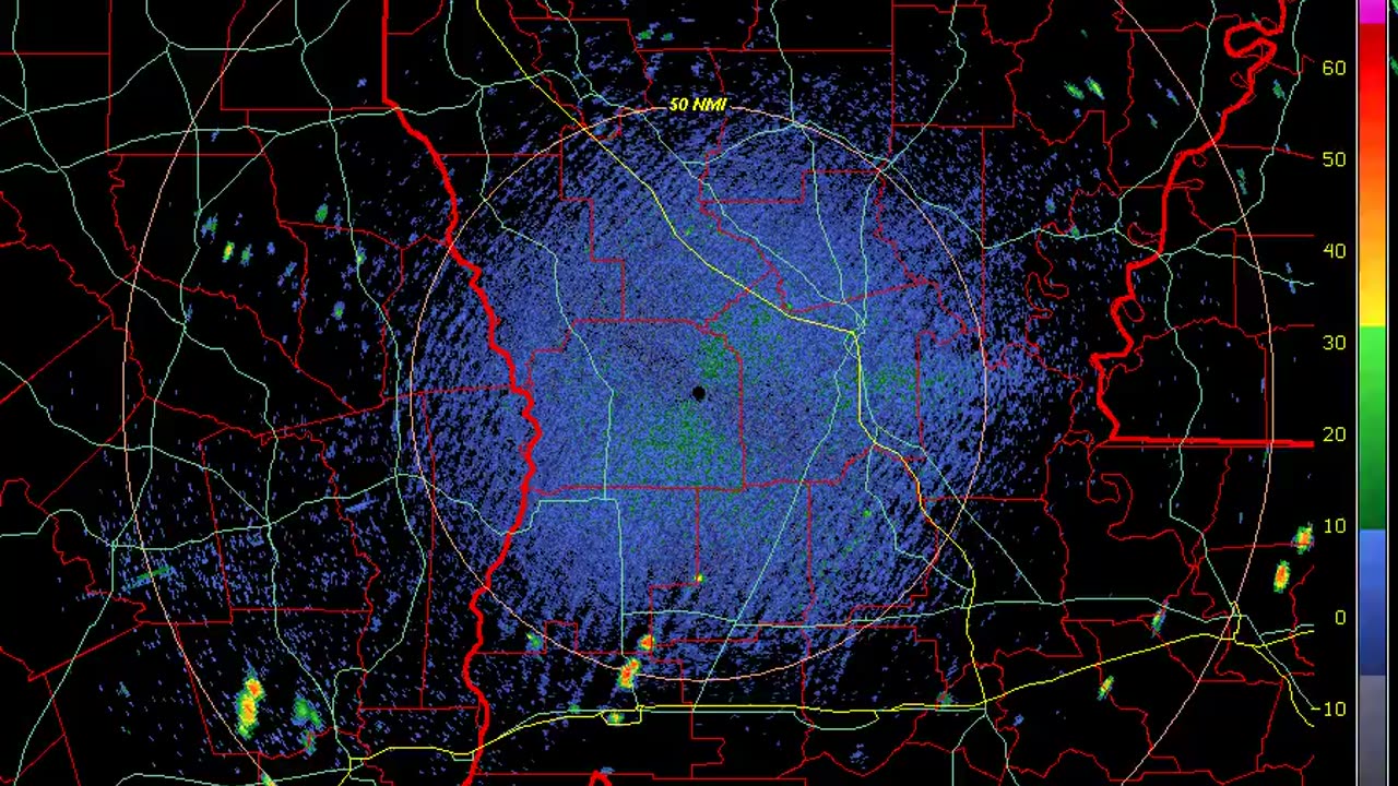 I was here in 1992 Fort Polk Louisiana NEXRAD RADAR