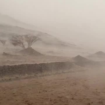 Saudi Arabia: The desert turned literally into a sea near Mecca