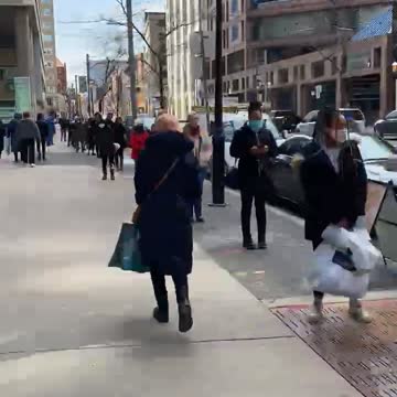 Winners line at Toronto's College Park