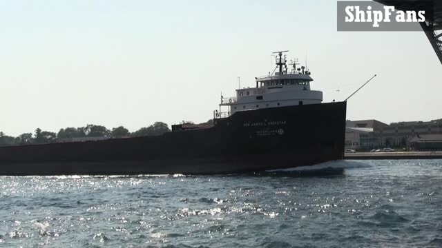 1959 Hon James L Oberstar 804ft / 245m Bulk Carrier Cargo Ship Up To Lake Huron