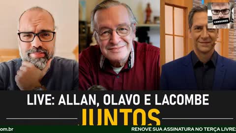 OLAVO, LACOMBE E ALLAN DOS SANTOS