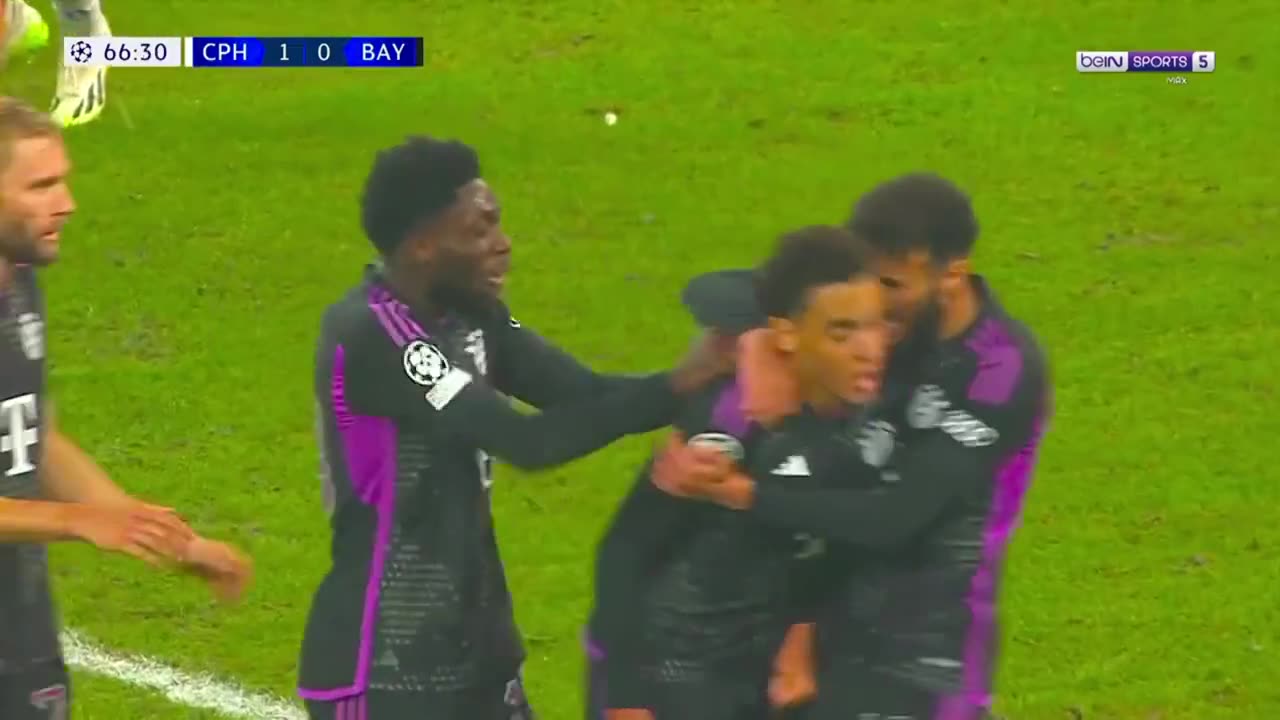 JAMAL MUSIALA GOAL VS COPENHAGEN