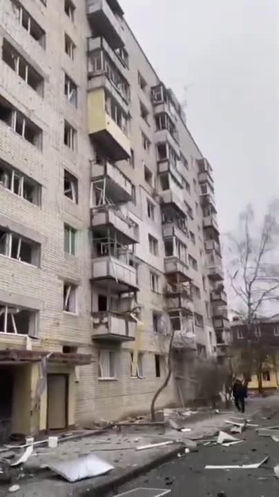 Kharkiv this morning.