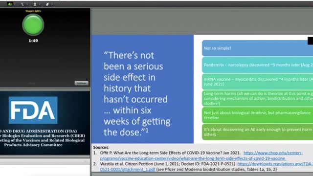 Peter Doshi, PhD told the FDA the Risks Outweigh Benefits of C-19 Shots for Children