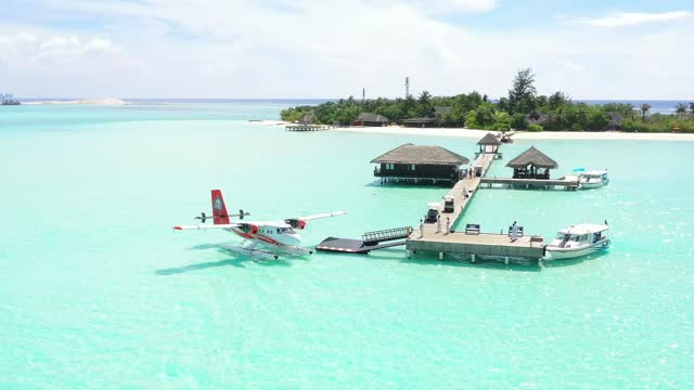 Heaven port on an island