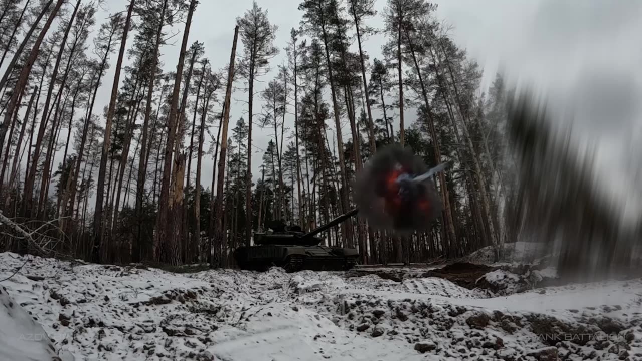 AZOV Brigade Tank Crew Up Close