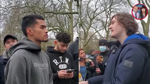 Sneako Getting SCHOOLED In Speaker's Corner gets interrupted. By a MUSLIM WITH A