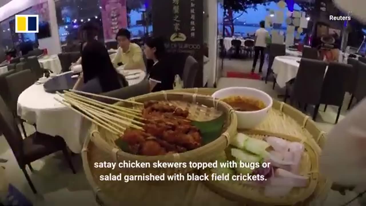 Singapore approves insects as food