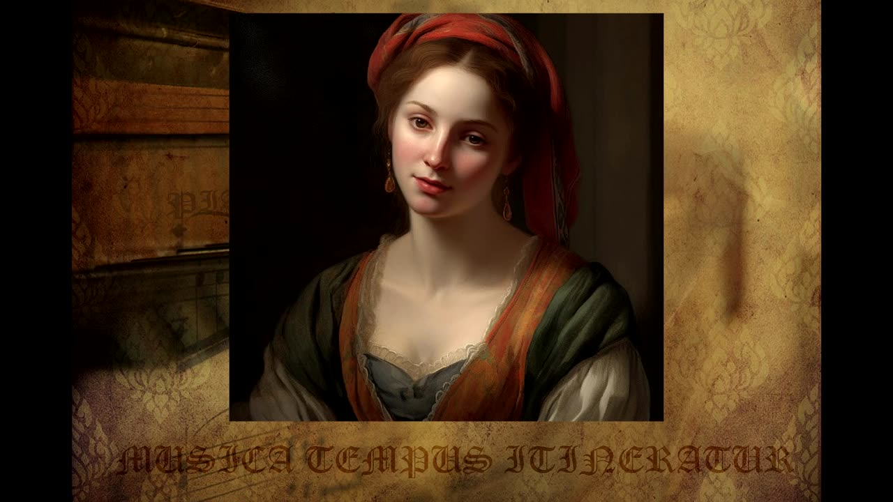 Musical portrait no 1 : L allemande from April suite