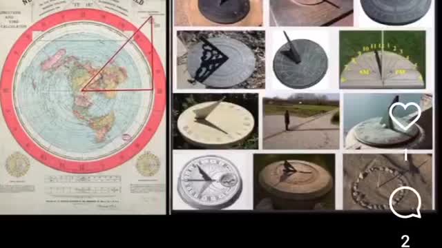 The Gleason's Map Sexton Sundial