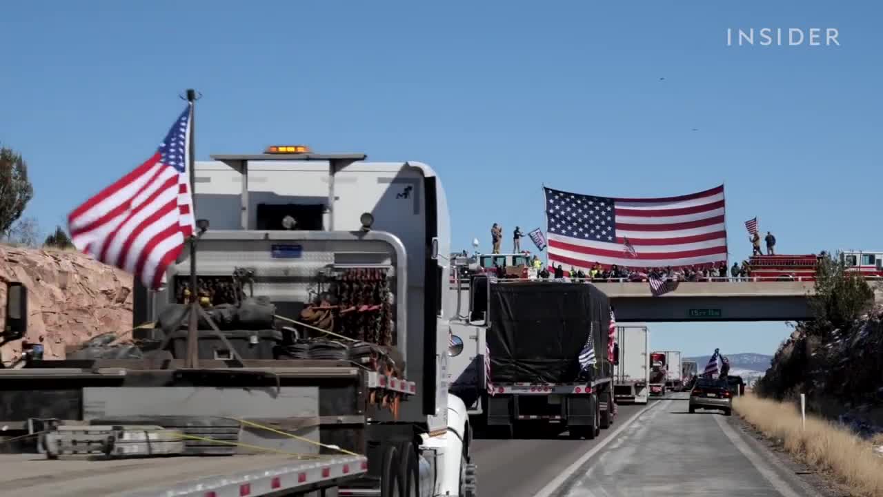 The People's Convoy To Washington DC - Go Truckers!