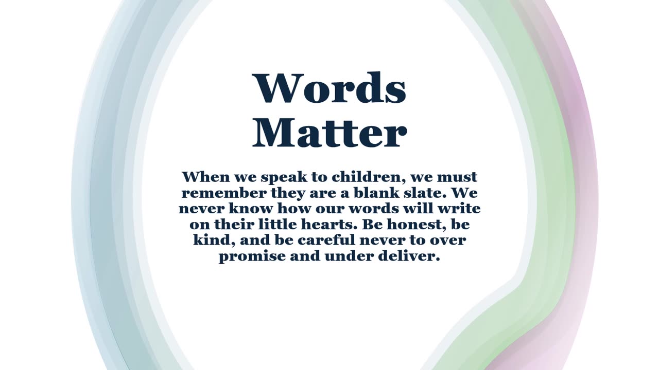 Words Matter