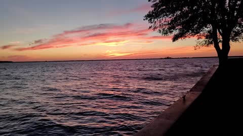 Peaceful Evening At Retired Coast Guard Station