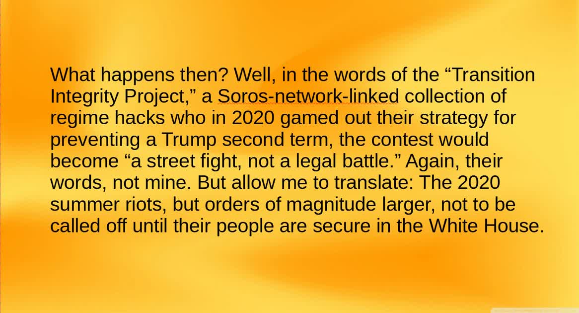 Does The Deep State Have A Plan?