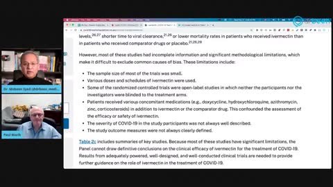 Dr. Paul Marik Discusses Ivermectin and Vitamin D