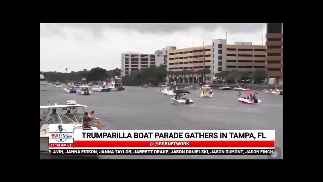 Trump Boat Rally in Florida will Blow your Mind