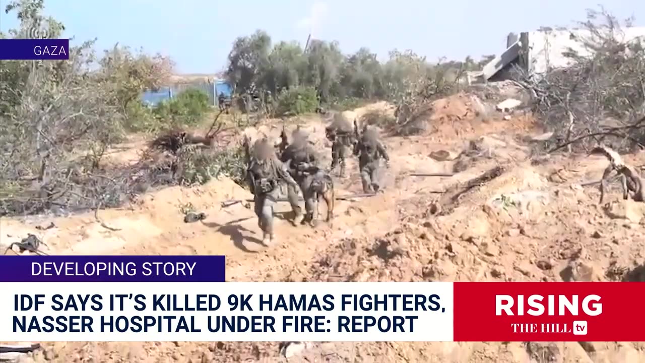 WATCH: iTV Captures WHITE-FLAG WAVINGGazan Shot & Killed; IDF Says 9K Hamas Are Dead