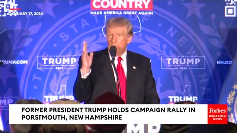 Trump Rips Nikki Haley At New Hampshire Rally 'I Actually Think She Might Go To The Democrat Party'