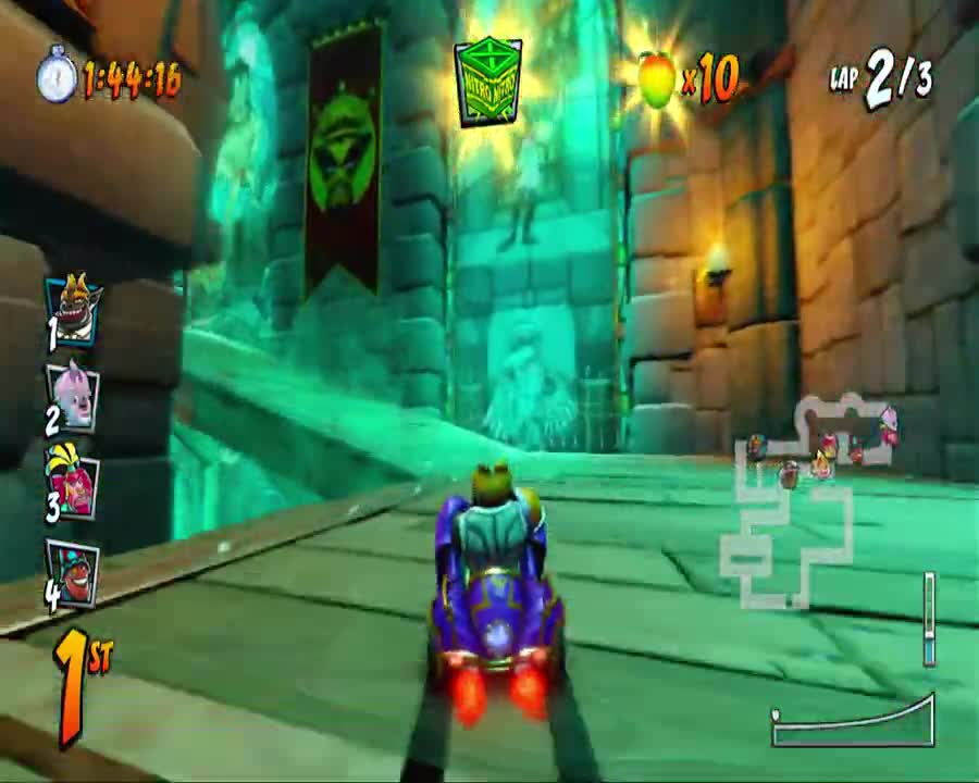 Crash Team Racing Nitro-Fueled - Solar Flare Zem Skin Gameplay