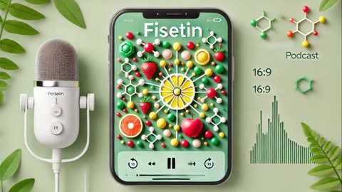 Fisetin: The Powerful Antioxidant for Anti-Aging and Brain Health #podcast #notebooklm #suppliments