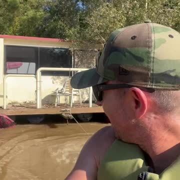 Dave Oneegs 4 April 2022 NSW Floods 2.0. Jetski houseboat towing