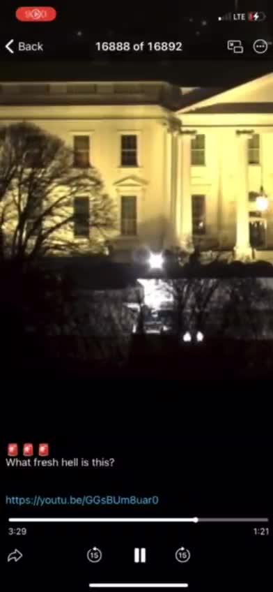 👀 💥 1.28.2022 Men in black , outside the Whitehouse.