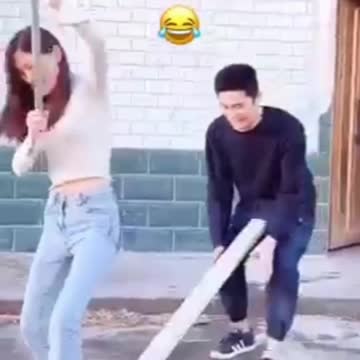 Girl and boy funny video 🤣🤣