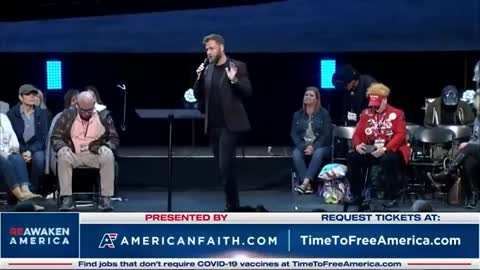 Owen Shroyer Delivers Speech To Massive Crowd At Reawaken America Tour